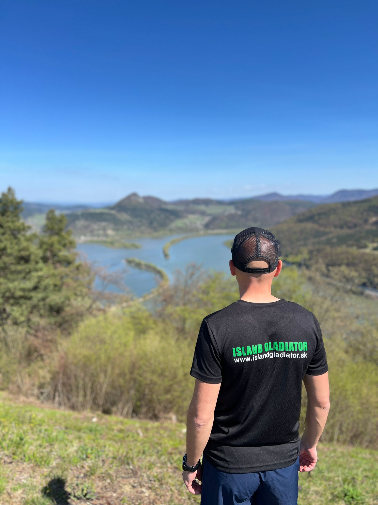 Island Gladiator — pohľad na trať
