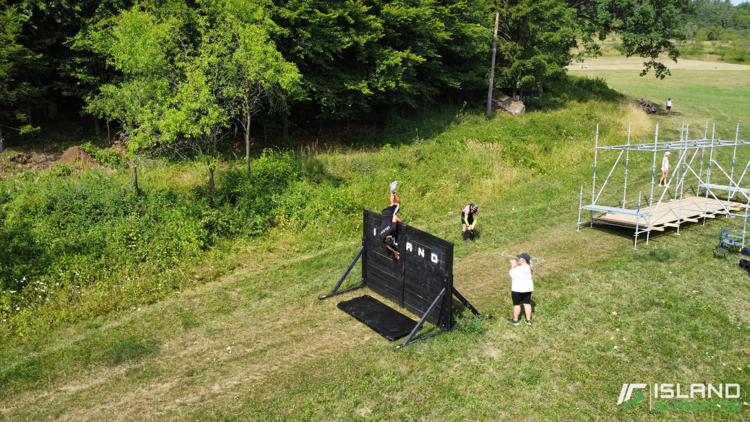 Island Gladiator — trať